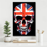 Paint by Numbers Skull Uk Great Britain